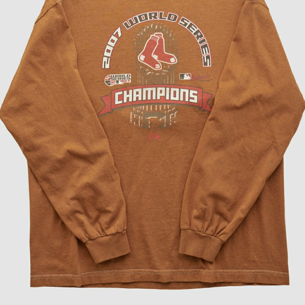 World Series Majestic 2007 Long Sleeve T-shirt Clay Vintage
