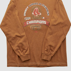 World Series Majestic 2007 Long Sleeve T-shirt Clay Vintage
