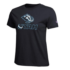Utah Mammoth Champion Women's Wordmark Lockup T-Shirt Black