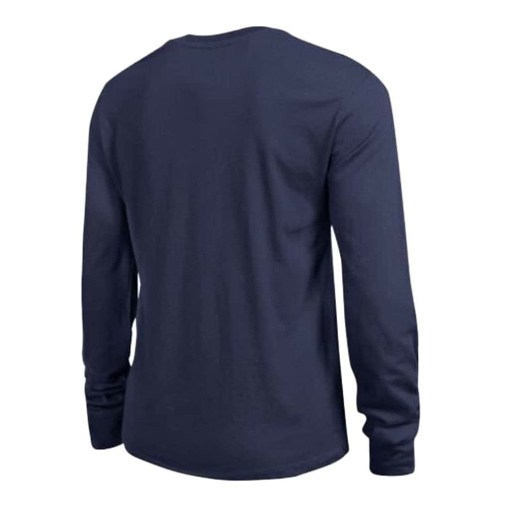 Colorado Avalanche Champion Women's Wordmark Lockup Long Sleeve T-Shirt Navy