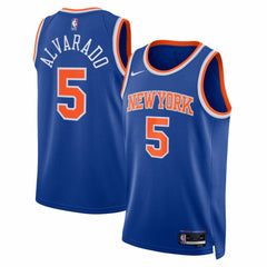 Jos¨¦ Alvarado New York Knicks Unisex Swingman Jersey - Icon Edition - Blue