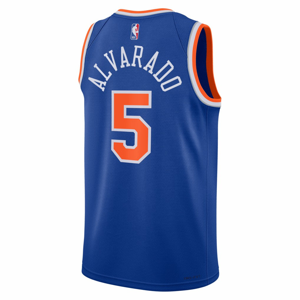Jos¨¦ Alvarado New York Knicks Unisex Swingman Jersey - Icon Edition - Blue