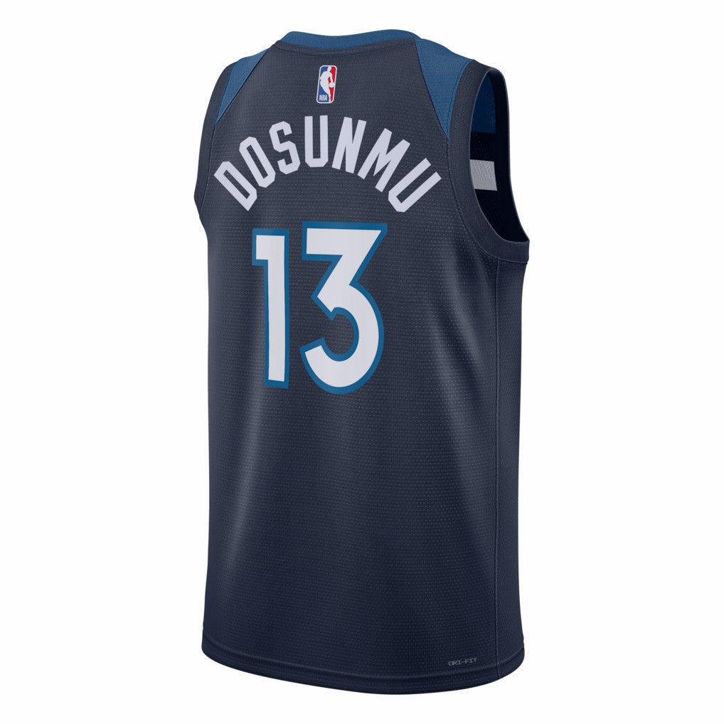 Ayo Dosunmu Minnesota Timberwolves Unisex Swingman Jersey - Icon Edition - Navy