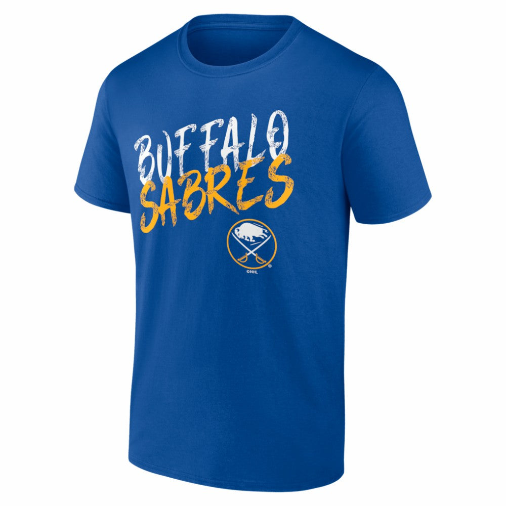Buffalo Sabres Big & Tall Hustle Personalized Name & Number T-Shirt Royal
