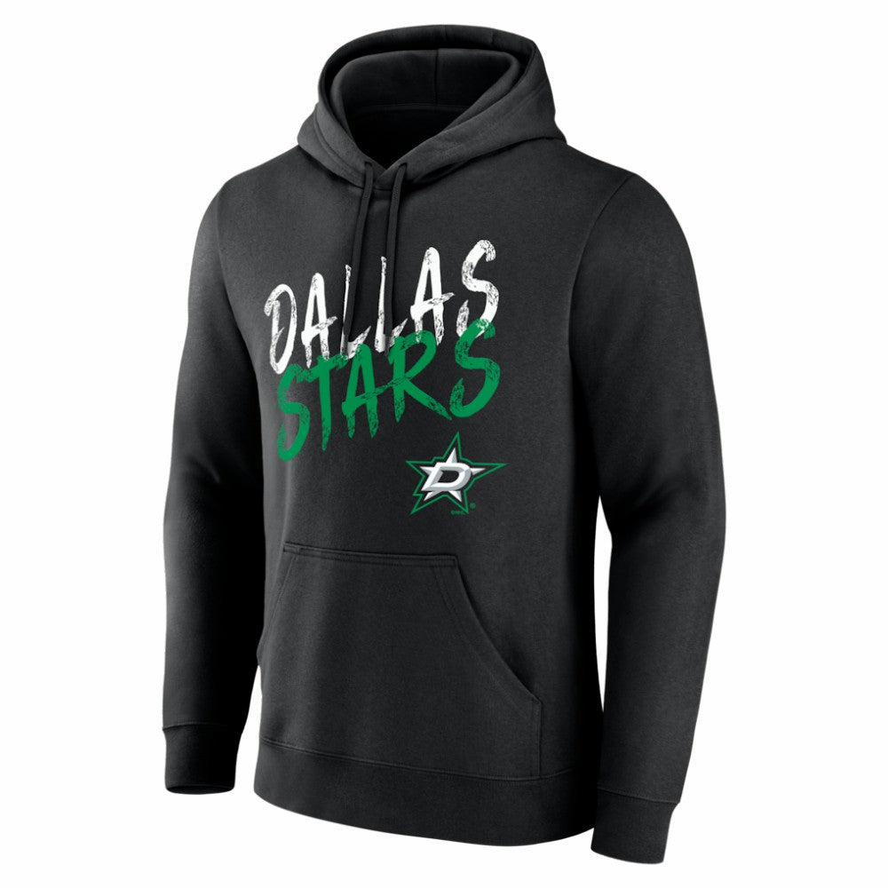 Dallas Stars Hustle Personalized Name & Number Hoodie Black
