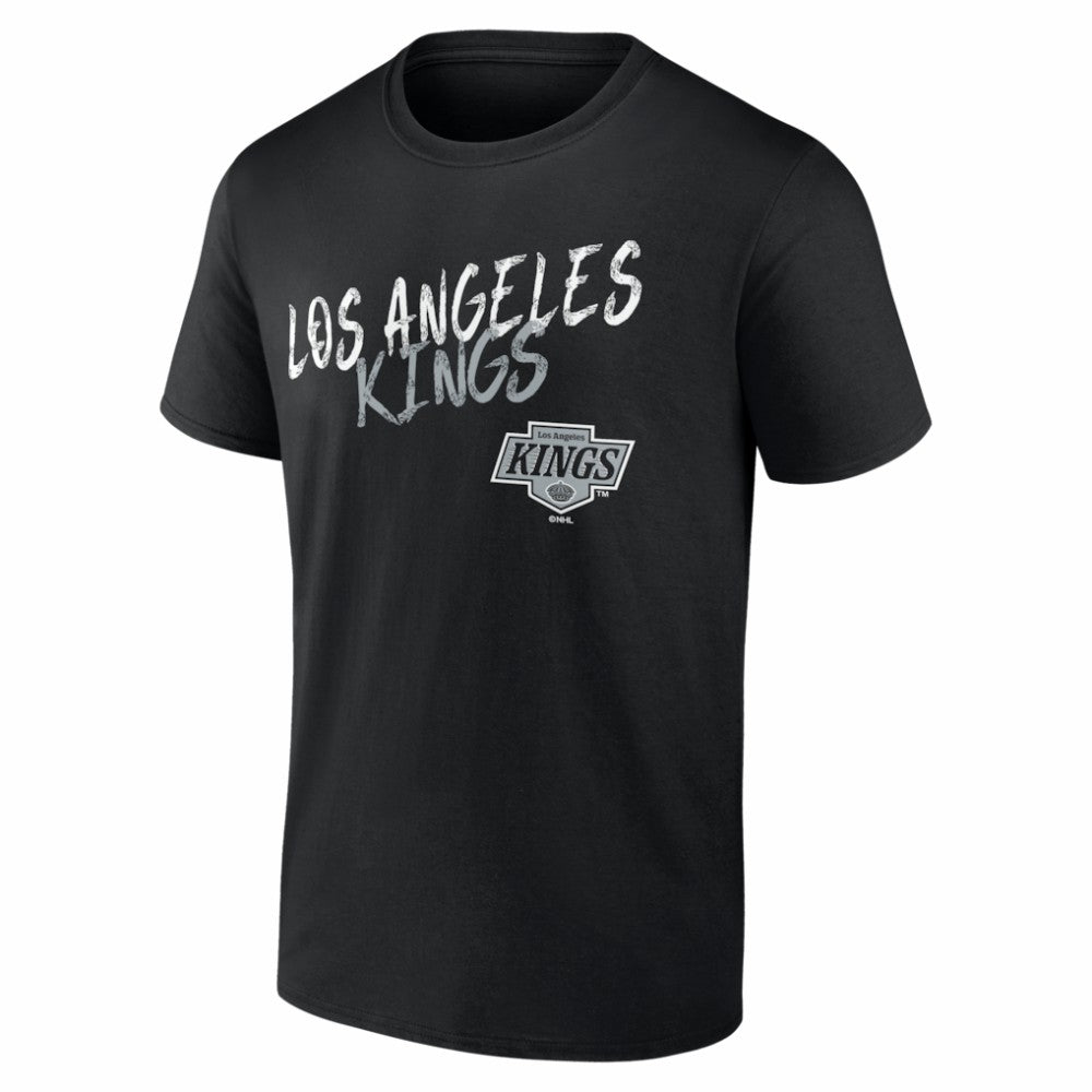 Los Angeles Kings Big & Tall Hustle Personalized Name & Number T-Shirt Black