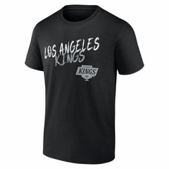 Los Angeles Kings Hustle Personalized Name & Number T-Shirt Black