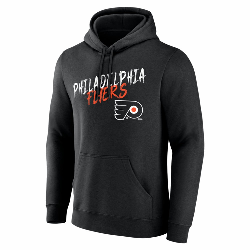 Philadelphia Flyers Hustle Personalized Name & Number Hoodie Black