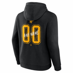 Pittsburgh Penguins Hustle Personalized Name & Number Hoodie Black