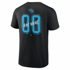 Utah Mammoth Big & Tall Hustle Personalized Name & Number T-Shirt Black