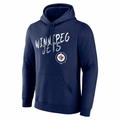 Winnipeg Jets Hustle Personalized Name & Number Hoodie Navy