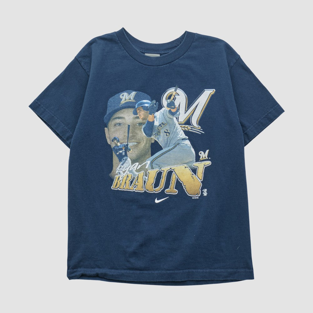 Ryan Braun 2010s T-shirt Navy | Nike