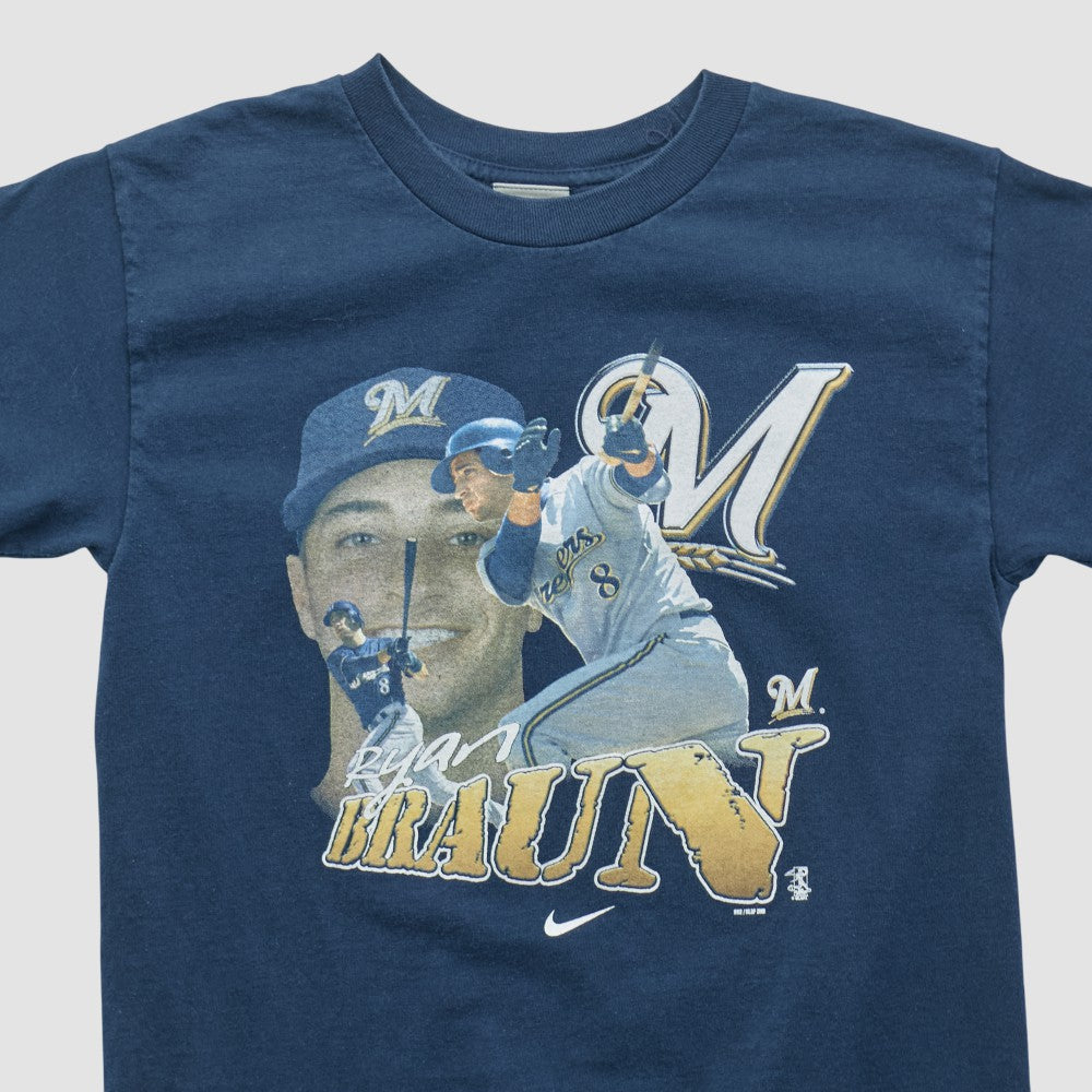 Ryan Braun 2010s T-shirt Navy | Nike