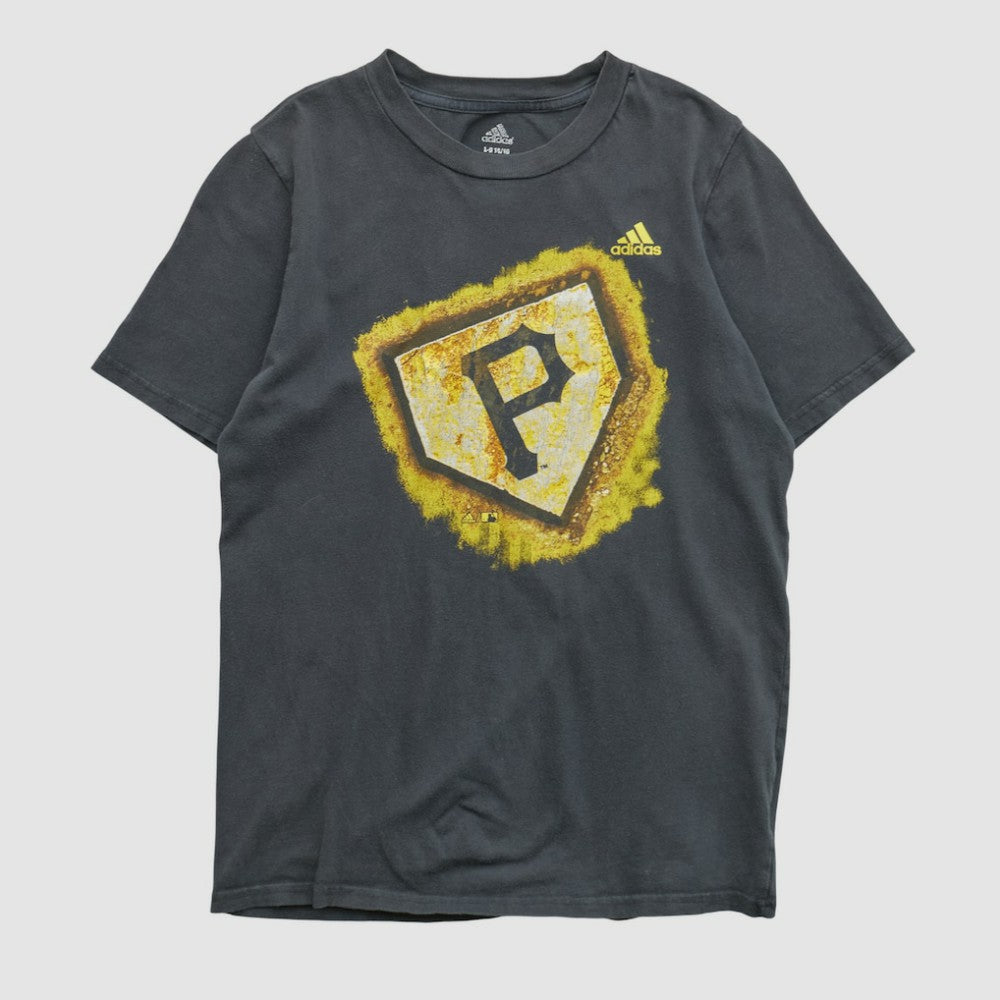 Pittsburgh Pirates Adidas 2010s T-shirt Black Vintage