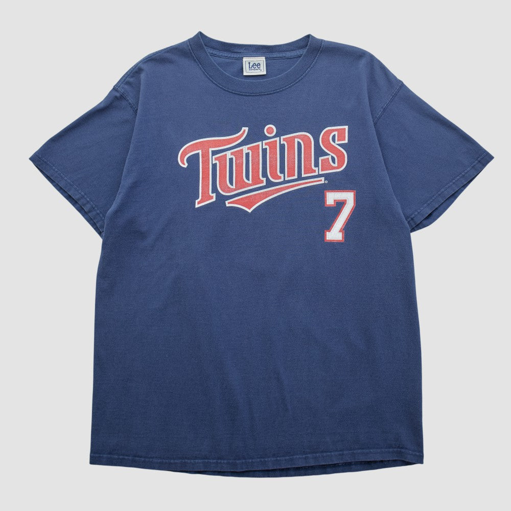 Minnesota Twins Lee Sport 2000s T-shirt Navy Vintage