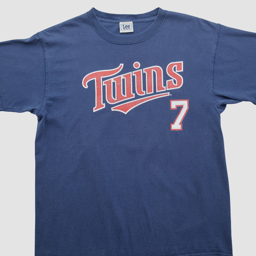 Minnesota Twins Lee Sport 2000s T-shirt Navy Vintage