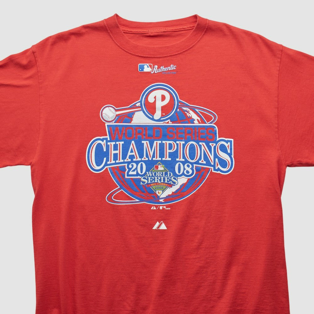Philadelphia Phillies 2008 T-shirt Red Vintage