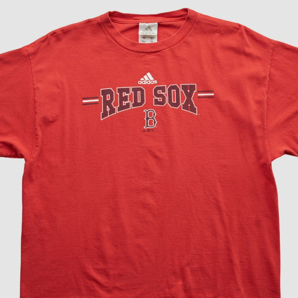 Boston Red Sox Adidas 2000s T-shirt Red Vintage