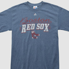 Boston Red Sox Majestic 2000s T-shirt Blue Vintage