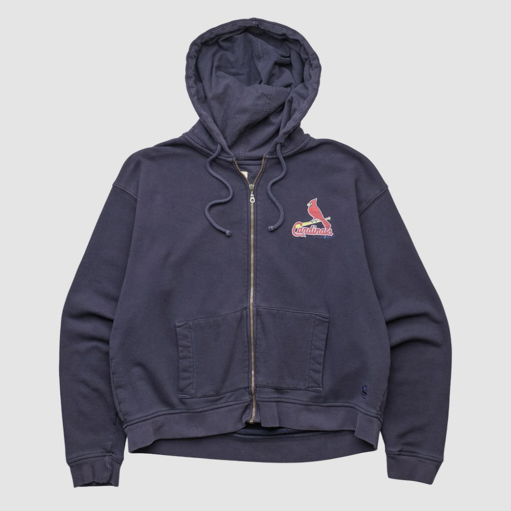 St. Louis Cardinals Gear For Sports 2010s Hooded Full Zip Sweatshirt Navy Vintage
