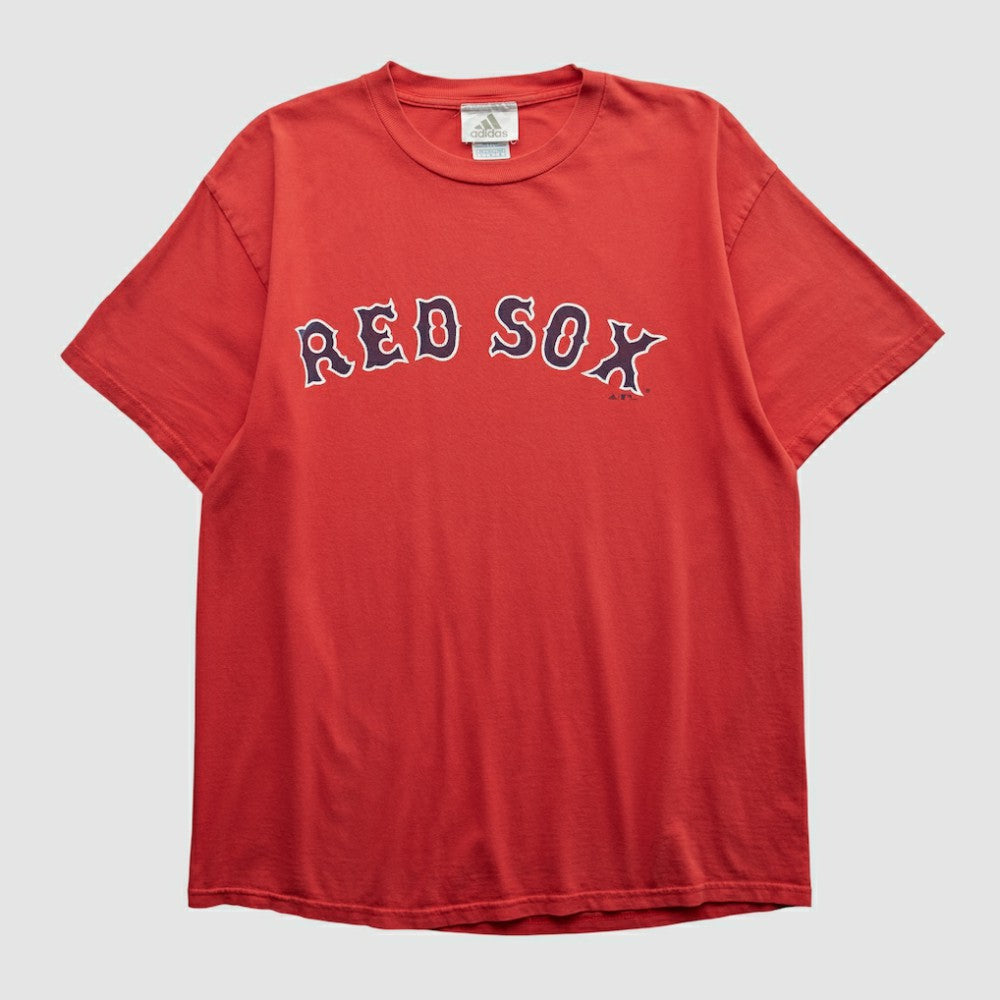 Boston Red Sox Adidas 2000s T-shirt Red Vintage
