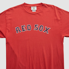 Boston Red Sox Adidas 2000s T-shirt Red Vintage