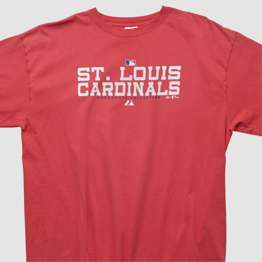 St. Louis Cardinals Majestic 2006 T-shirt Red Vintage