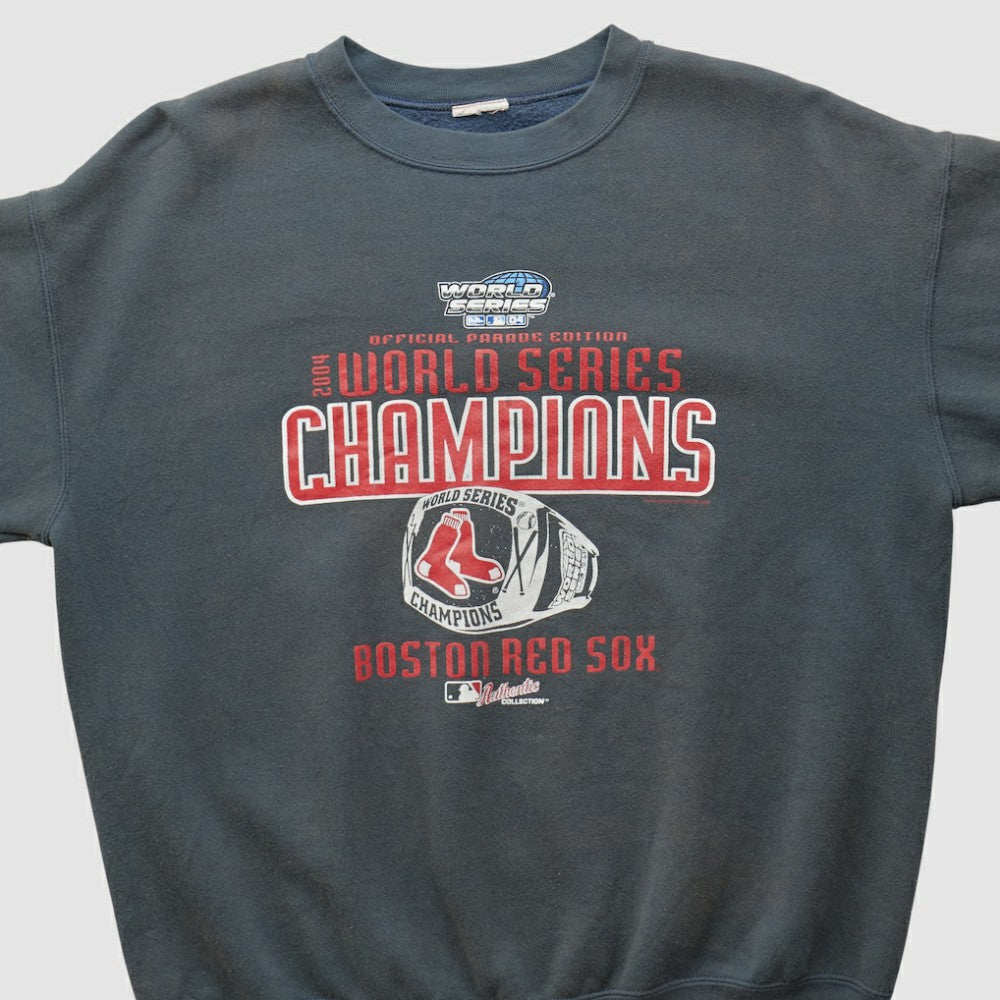 World Series 2004 Pullover Sweatshirt Black Vintage