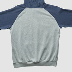 Boston Red Sox Majestic 2000s Hooded Pullover Sweatshirt Heather Gray Vintage