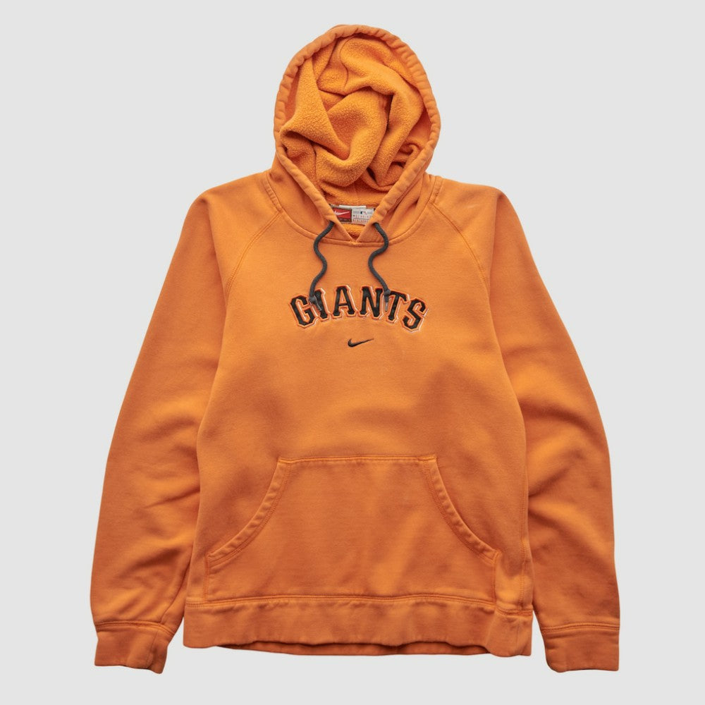 San Francisco Giants 2000s Hooded Pullover Sweatshirt Orange Vintage | Nike