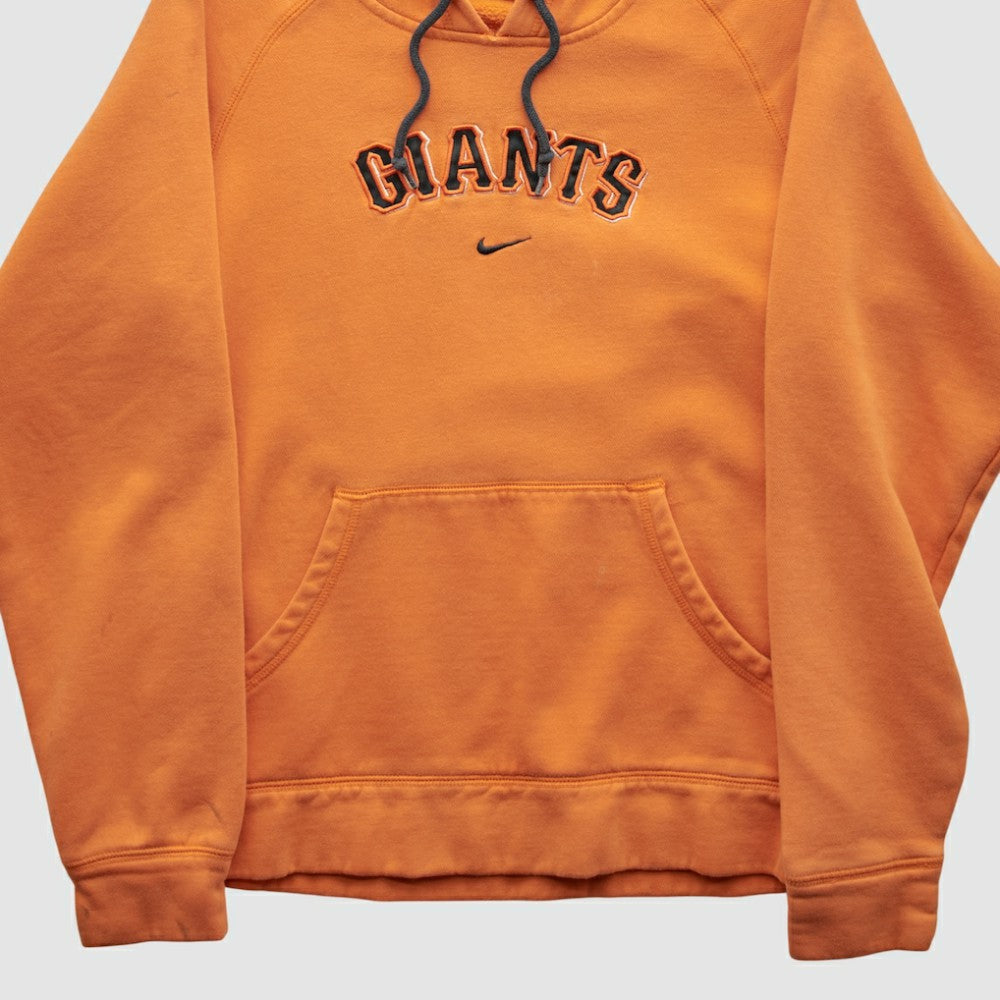 San Francisco Giants 2000s Hooded Pullover Sweatshirt Orange Vintage | Nike