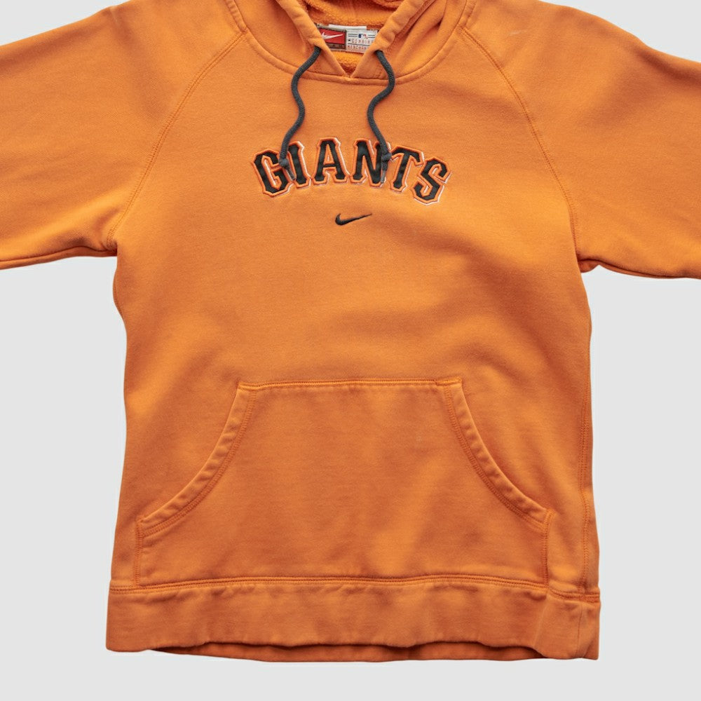 San Francisco Giants 2000s Hooded Pullover Sweatshirt Orange Vintage | Nike