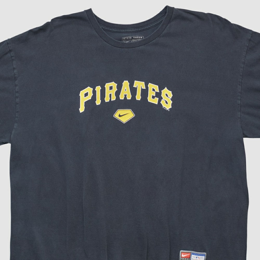 Pittsburgh Pirates 2000s Long Sleeve T-shirt Navy Vintage | Nike