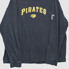 Pittsburgh Pirates 2000s Long Sleeve T-shirt Navy Vintage | Nike