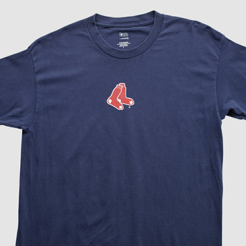 Boston Red Sox Lee Apparel 2000s Long Sleeve T-shirt Navy Vintage