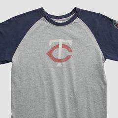 Minnesota Twins Majestic 2000s T-shirt Heather Gray Vintage