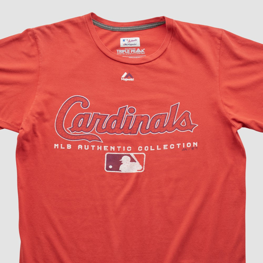 St. Louis Cardinals Majestic 2010s T-shirt Red Vintage