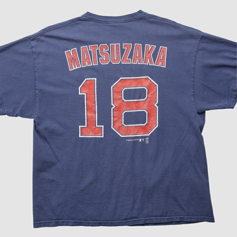 Boston Red Sox Delta 2000s T-shirt Navy Vintage