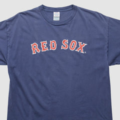 Boston Red Sox Delta 2000s T-shirt Navy Vintage