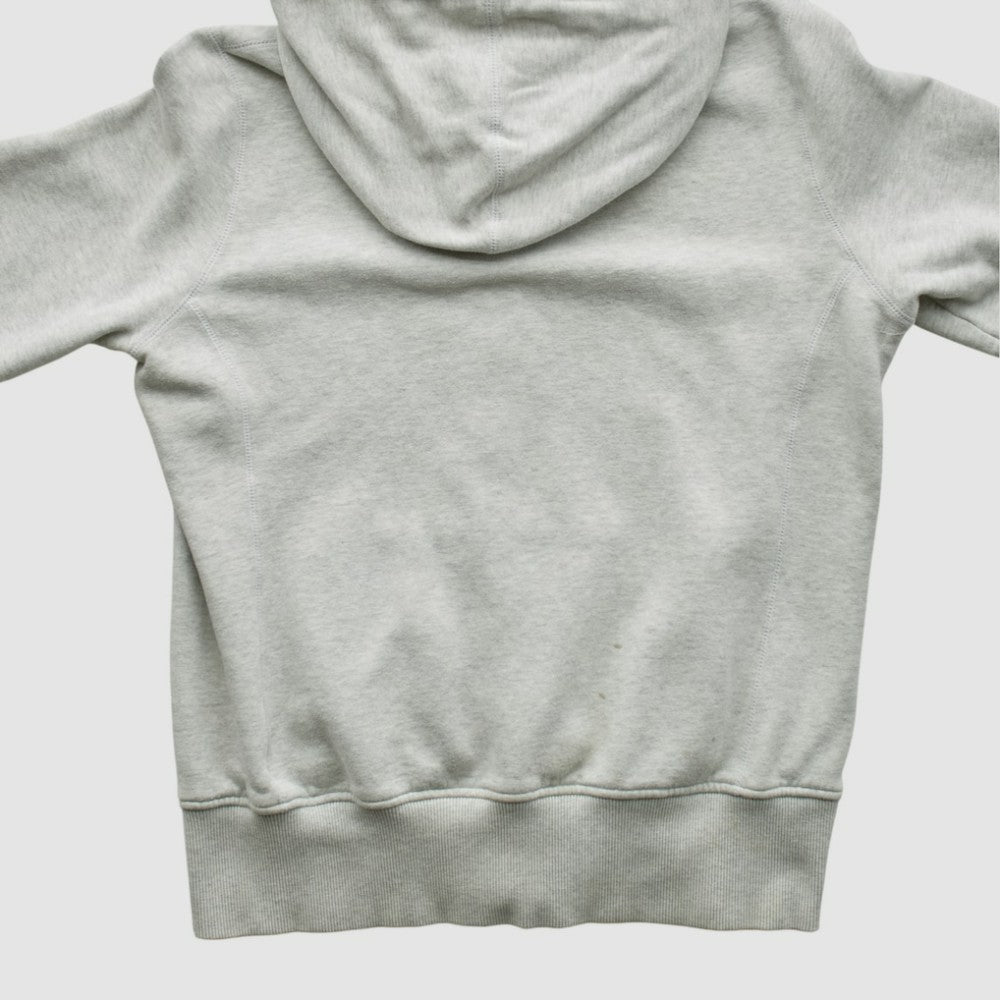 New York Yankees 2000s Hooded Full Zip Sweatshirt Heather Gray Vintage | Nike