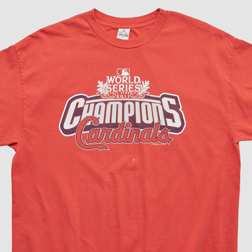 St. Louis Cardinals Alstyle 2011 T-shirt Red Vintage