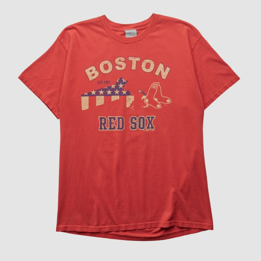 Boston Red Sox Genuine Merchandise 2000s T-shirt Red Vintage