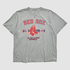 Boston Red Sox Majestic 2010s T-shirt Heather Gray Vintage