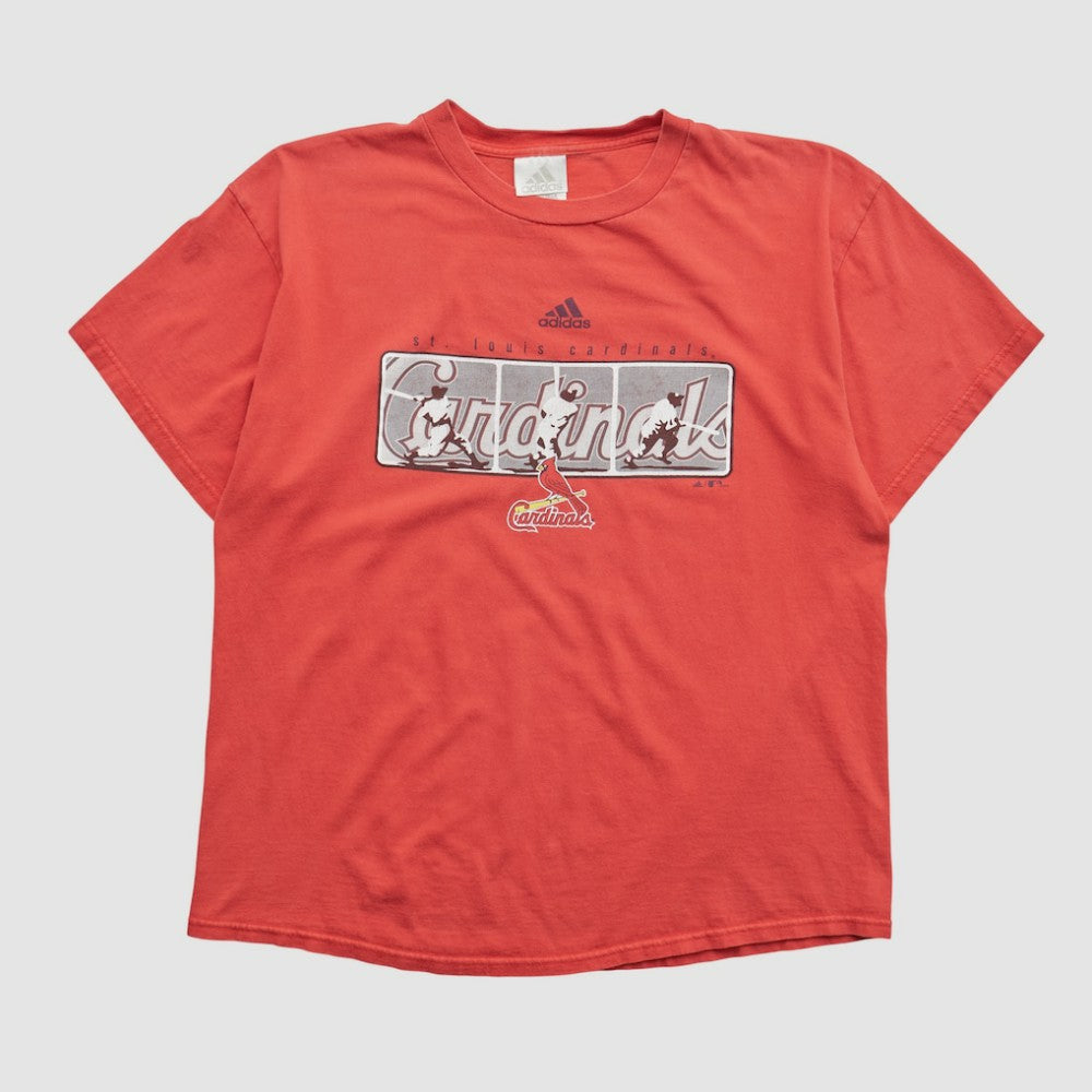 St. Louis Cardinals Adidas 2000s T-shirt Red Vintage