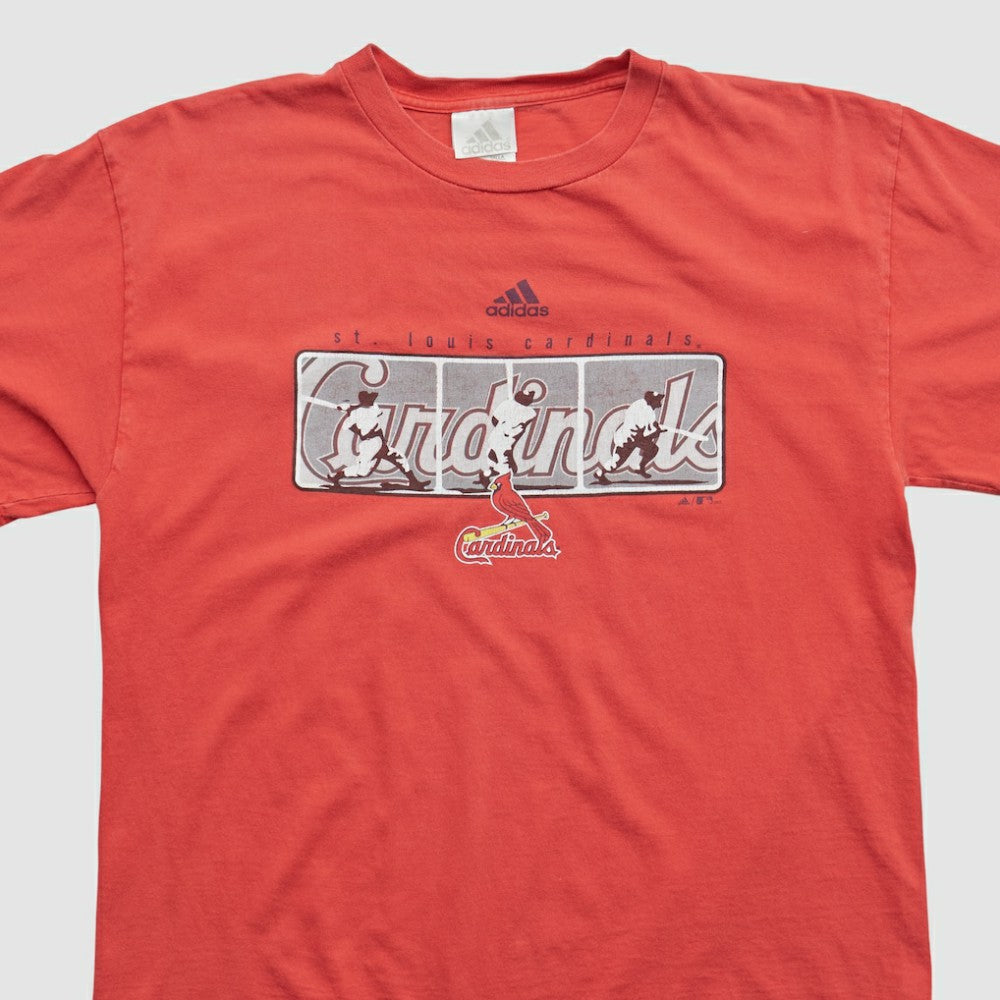 St. Louis Cardinals Adidas 2000s T-shirt Red Vintage