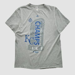 Kansas City Royals Delta 2015 T-shirt Heather Gray Vintage