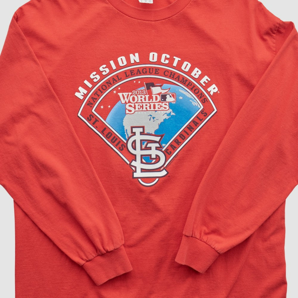 St. Louis Cardinals Alstyle 2013 Long Sleeve T-shirt Red Vintage