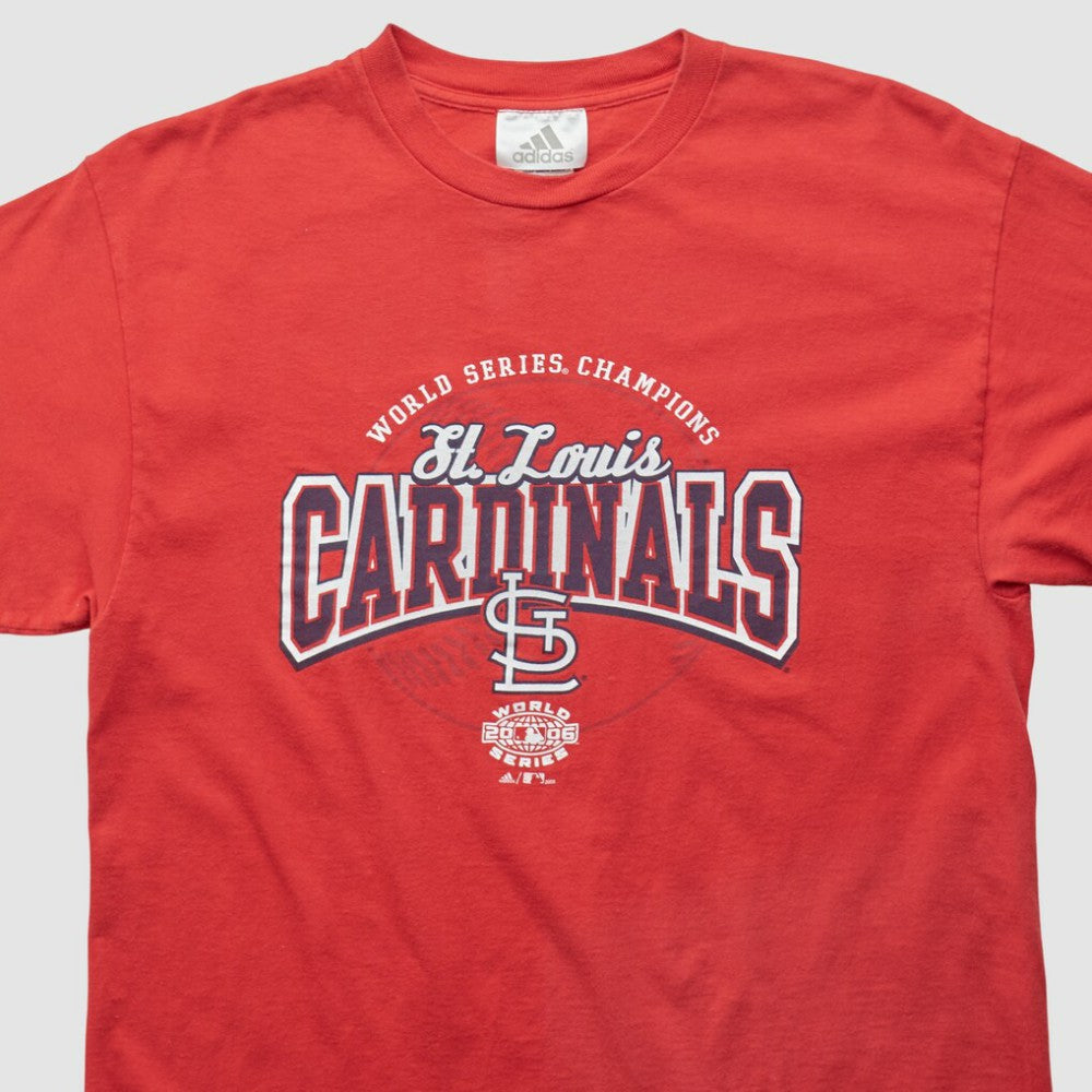 St. Louis Cardinals Adidas 2006 T-shirt Red Vintage