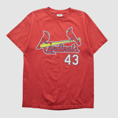 St. Louis Cardinals Lee Apparel 2000s T-shirt Red Vintage