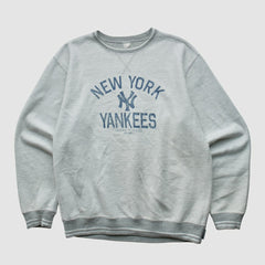 New York Yankees 2012 Pullover Sweatshirt Heather Gray Vintage